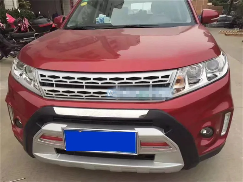 Auto-Parts-ABS-Front-Grille-Around-Trim-Racing-Grills-Trim-For-Suzuki-Vitara-2015-2016-2017 (4)