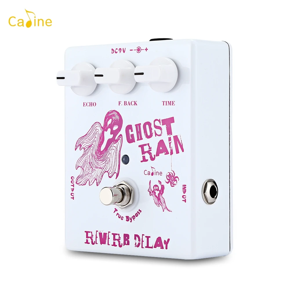 Caline CP 41 Ghost Rain Reverb задержка Электронный гитарный эффект педаль с алюминиевым