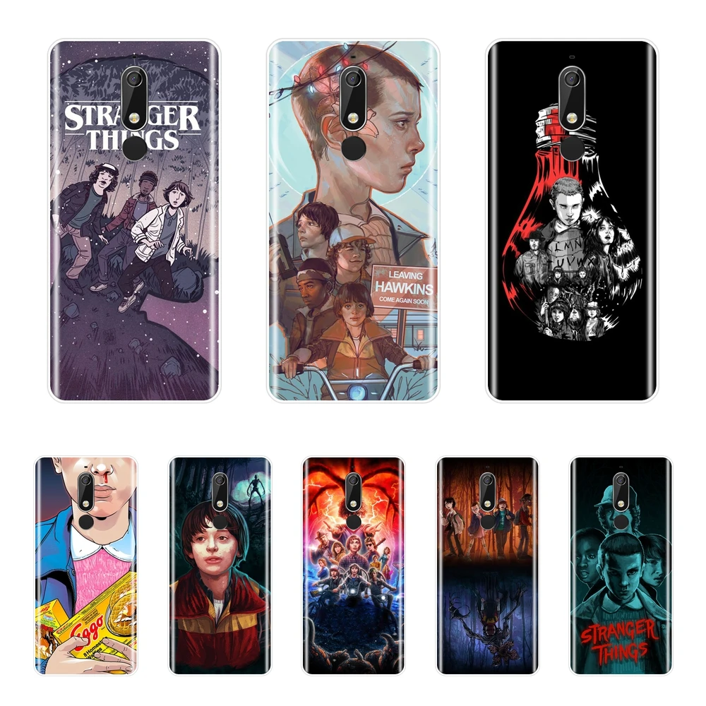 

Stranger Things Soft Back Cover For Nokia 7.1 6.1 5.1 3.1 2.1 Phone Case Silicone For Nokia 2.1 3.1 5.1 6.1 7.1 Plus