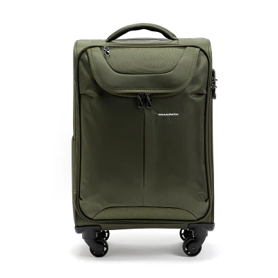 Letrend, большая вместительность, 32 дюйма, холст, на колёсиках, Спиннер, чемодан на колесиках, для мужчин, для переноски, для женщин, пароль, дорожная сумка - Цвет: 20 inch green