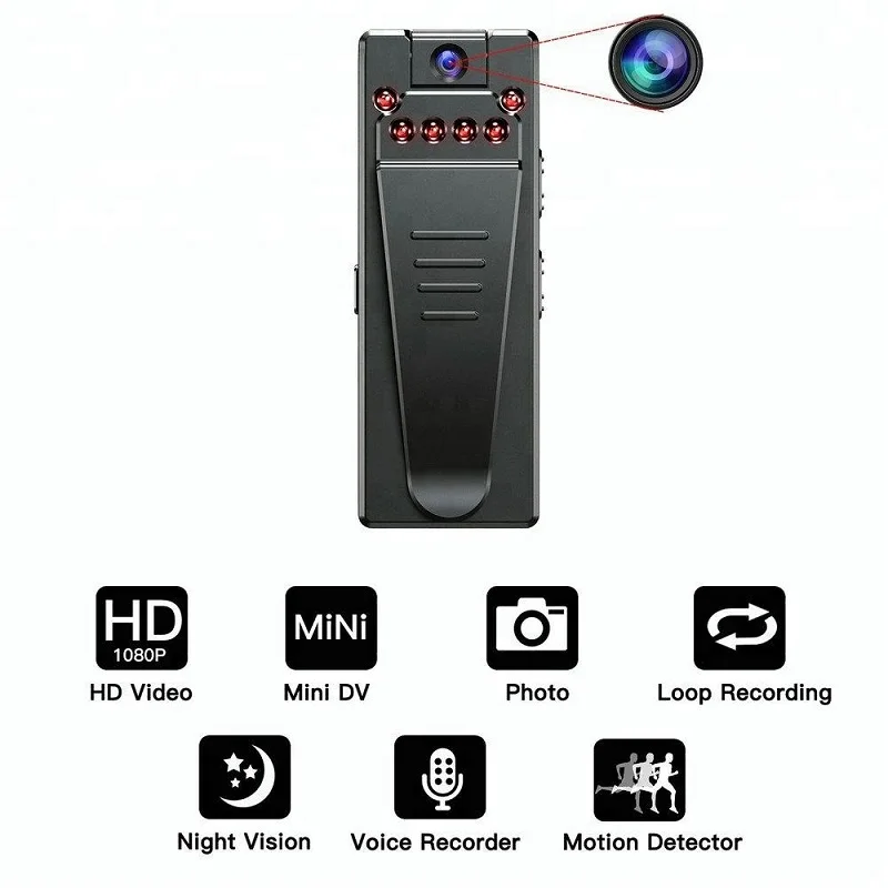 

Micro Hd Wireless Cctv Security Home Camera Smart Sport Mini DV Camera Voice Night Vision Infrared Webcam Car Driving Recorder
