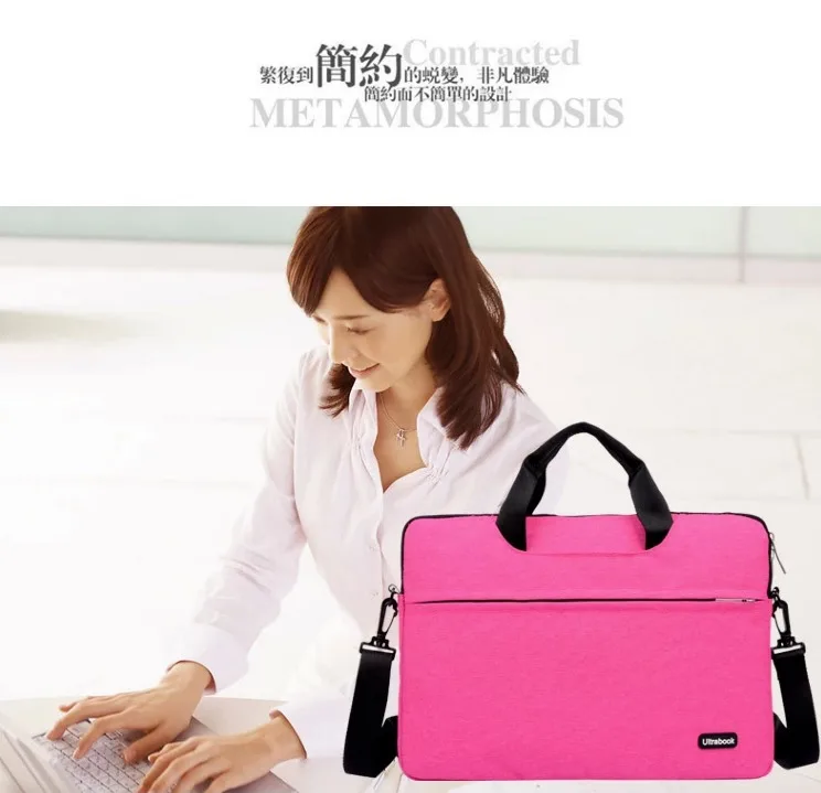 

For macbook 13 AIr pro Retina Laptop bag 13"Inch Notebook Big Capacity Laptop Handbag Notebook Shoulder Sling Bag Briefcase