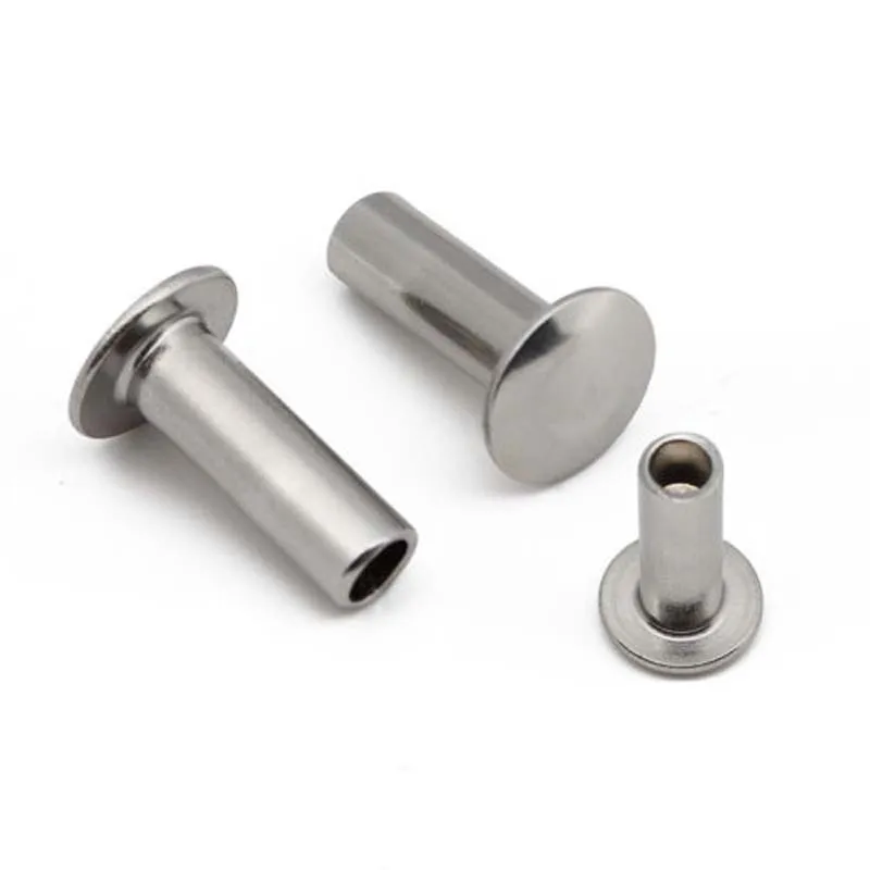 M4 Truss head half Hollow Rivet Stainless Steel Hollow Rivets length