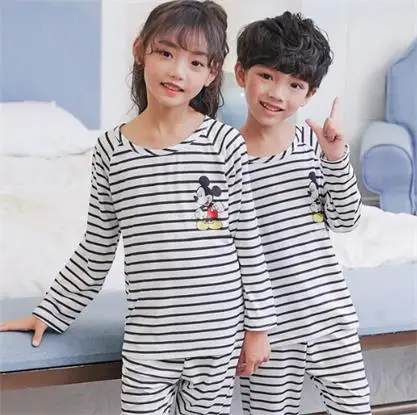 

Children Clothes Set Big Boys Pajamas Sets Totoro Styling Nightwear Pijama Infantil Girls Sleepwear Baby Cotton Fashion Pyjamas