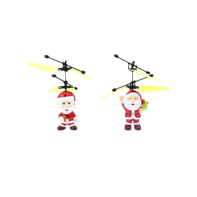 

Santa Claus induction aircraft toy Christmas Children's gift