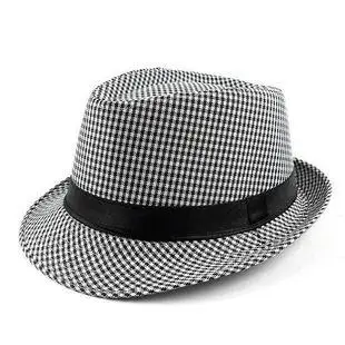 mens houndstooth hat