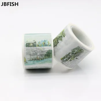 

JBFISH Japanese Washi Tape Kids DIY Crafts Paper Tape Scrapbooking Decor Stickers Masking Tapes Cute Stationery 9020