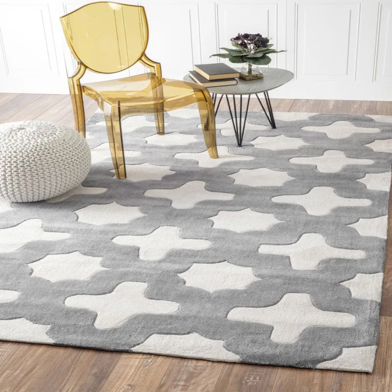 High Quality Handmade Acrylic Carpet superstar rugs carpet on the floor