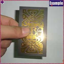 Свет цвет золотистый fil stampingmake визитная карточка
