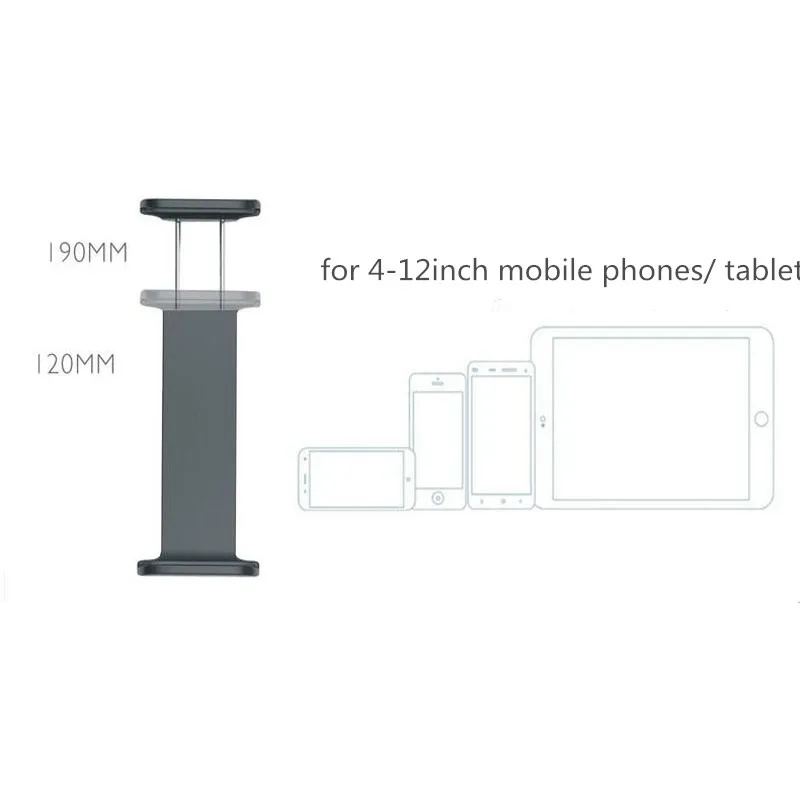 4 дюймов-12 дюймов Расширение Кронштейн 7,9 дюймов 9,7 дюймов tablet Алюминий держатель для DJI Mavic Pro Air SPARK drone дистанционного управления