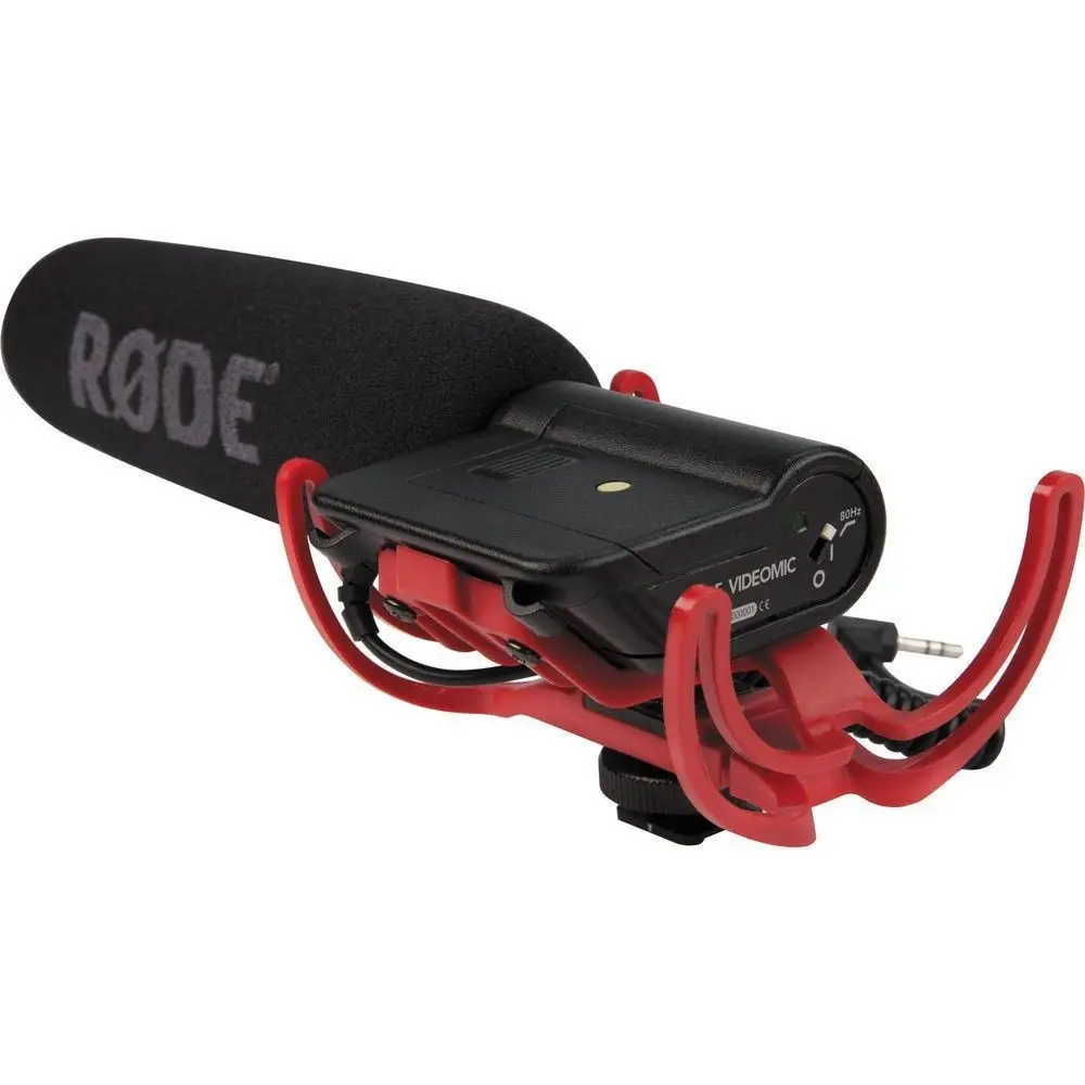 Профессиональный микрофон Rode VIDEOMIC для камеры Canon Nikon Sony DSLR DV видеокамера цифровой