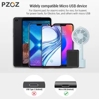 Kabel PZOZ Micro USB szybkie ładowanie 3A przewód Microusb do Samsung S7 Xiaomi Redmi uwaga 5 Pro kabel do telefonu Android Micro usb ładowarka 5