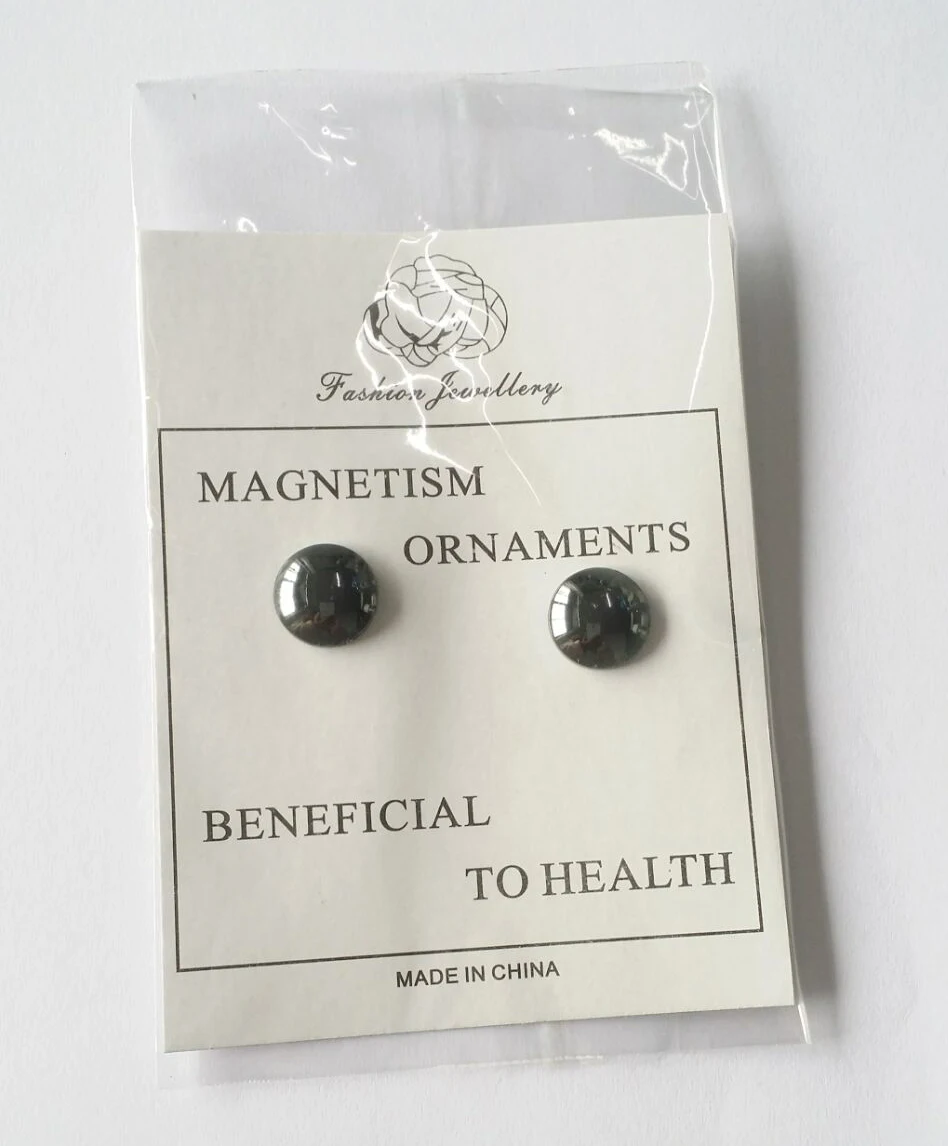 2016 Topseller Healthy Acupoints font b weight b font font b loss b font earrings magnet