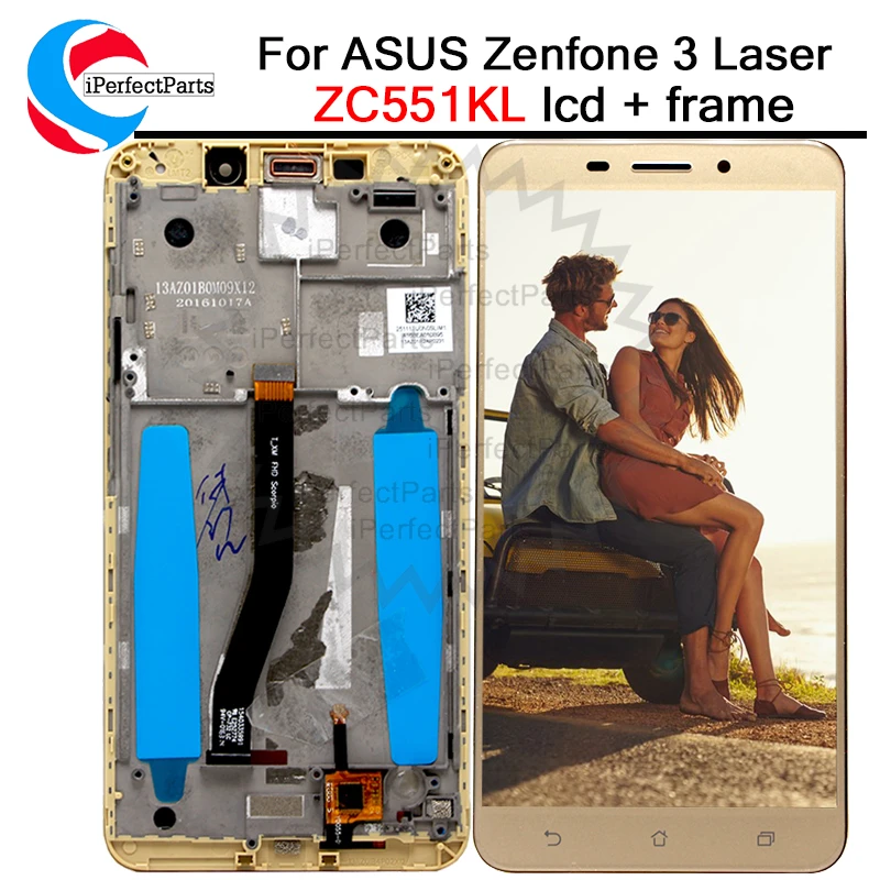 Lcd For Asus Zenfone 3 Laser Zc551kl Lcd Display With Frame Touch Screen Digitizer Replacement 5 5 Black White Gold 5 Lcd Lcd Replacementlcd For Asus Aliexpress