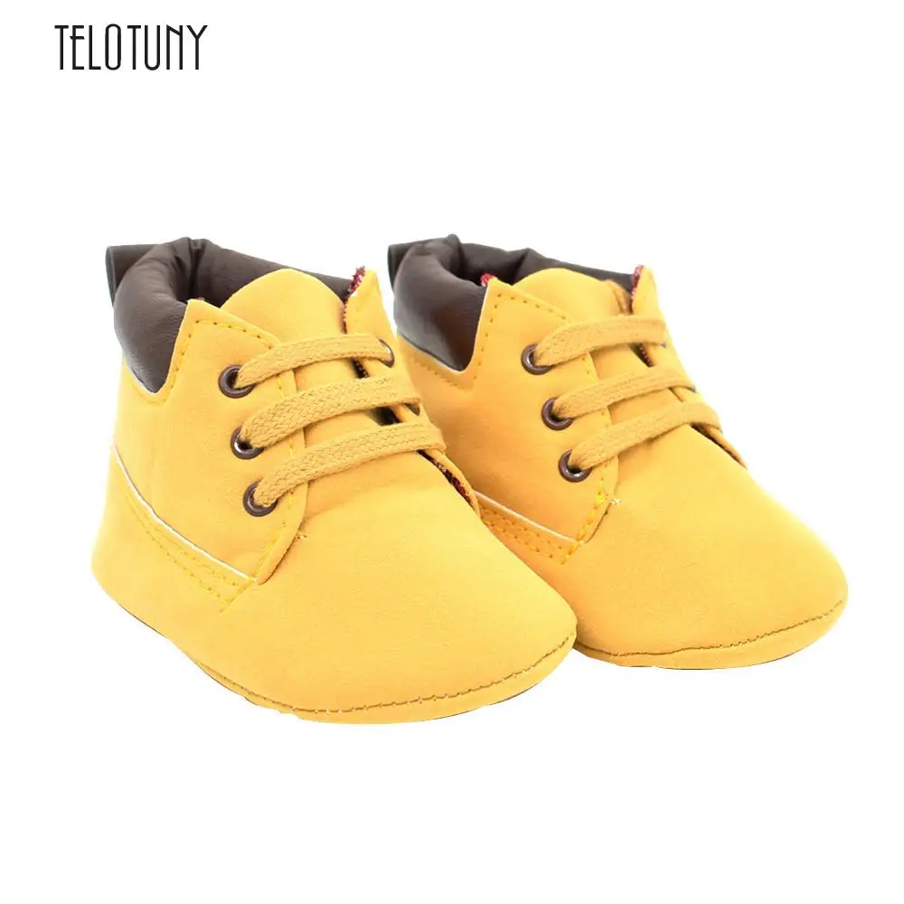 TELOTUNY Baby Toddler Soft Sole Leather Shoes Infant Boy Girl Toddler