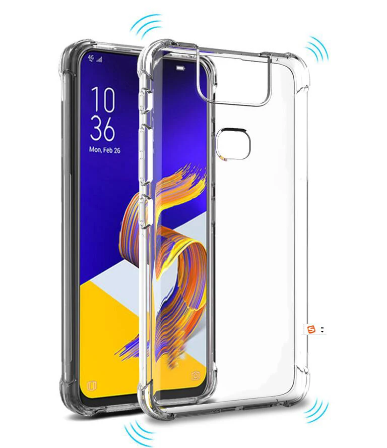 

For ASUS Zenfone 6 2019 ZS630kL Antiskid Silicon Soft Case For ASUS Zenfone 6 ZS630kL Soft Back Cover Case