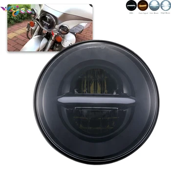 

WZJOO 7Inch LED Headlight 50W DRL Turn Signal Lights Motorcycle For Jeep Wrangler Hummer Lada Niva 4X4 New