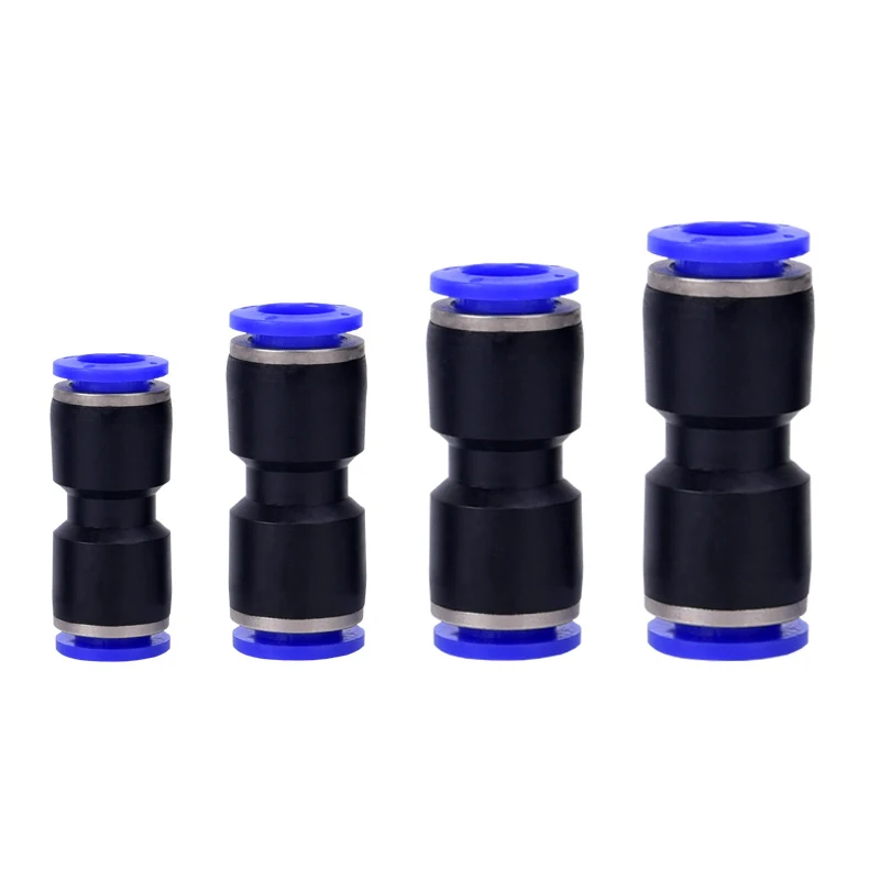 

5PCS Pneumatic element PU tracheal fast insertion direct joint PU4 PU6 PU8 PU10 PU12 PU16