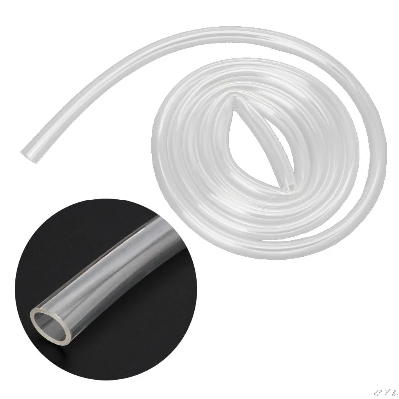

2m High Quality Transparent Soft Plumbing Hoses PVC Tube 9.5X12.7mm Pipe Water Pump Flexible Tube for Computer PC Water Cooling