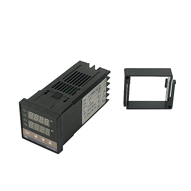 RKC REX-C100 цифровой PID регулятор температуры релейный выход 48*48 к тип с диапазоном 0-400 градусов Цельсия 50 Гц
