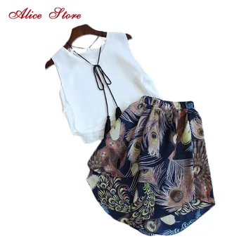 

Children's Clothes Girl Child Han Edition In 2018 on The New Suit Children Summer Fashion Chiffon Two-piece 60610