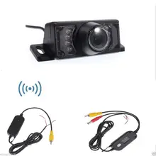 Auto Videocamera vista posteriore di Visione Notturna A Raggi Infrarossi Impermeabile Telecamera di Parcheggio Auto Posteriore Telecamera di Retromarcia senza fili Kit Back Up per il Monitor
