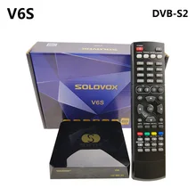SZBOX SOLOVOX S V6S спутниковый ТВ ресивер домашний кинотеатр HD Поддержка M3U CCCAM tv Xtream для ЕС Fr USK США арабский спутниковый ресивер