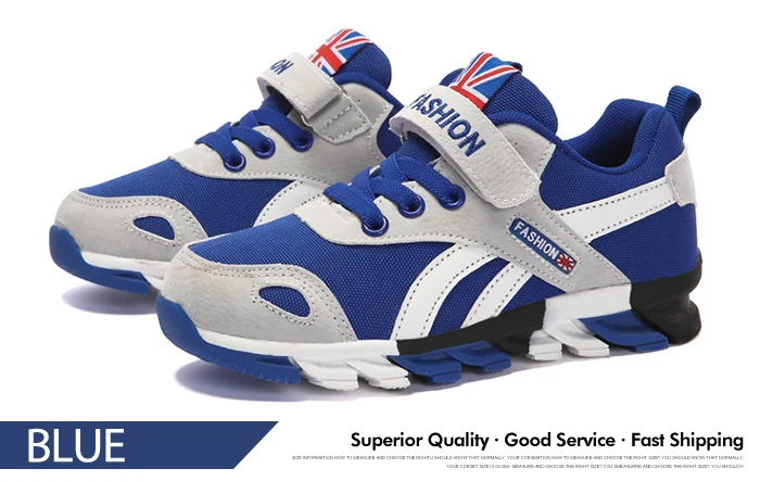 Size 26-38 2017 New Boys Sneakers Children Shoes Kids Running Shoes For Girl Sneakers Mesh Breathable Casual Shoe Sport Trainers 543 (7)