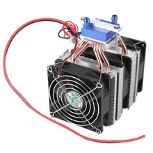 1 PC Thermoelectric Cooler Semiconductor Refrigeration Peltier Cooler Air Cooling Radiator Water Chiller Cooling System Device tec4 24608 heatsink thermoelectric cooler peltier cooling plate four layer refrigeration module
