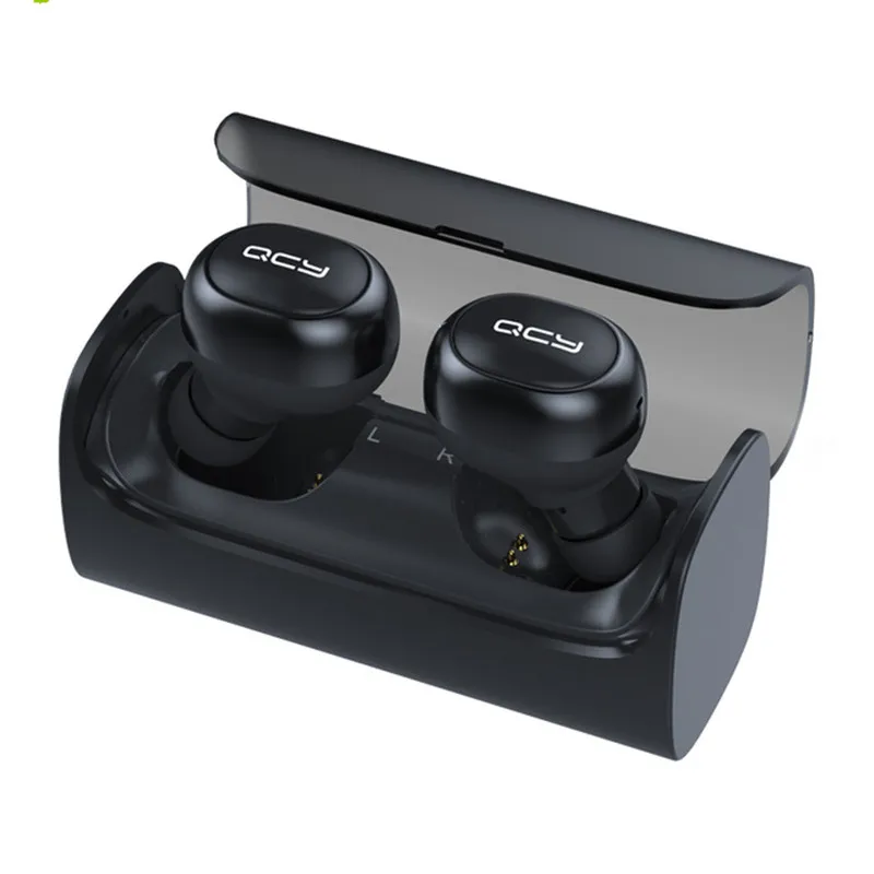  QCY Q29 TWS business bluetooth V4.1 earbuds stereo headset wireless in-ear earphone gamer with mic handsfree and QCY storage box 