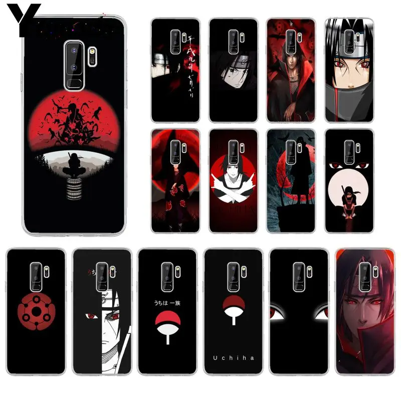

Yinuoda Naruto Itachi Uchiha Japanese TPU Soft Silicone Phone Case for Samsung S5 S6 S6 edge S7 edge S8 Plus S9 Plus Coque Shell
