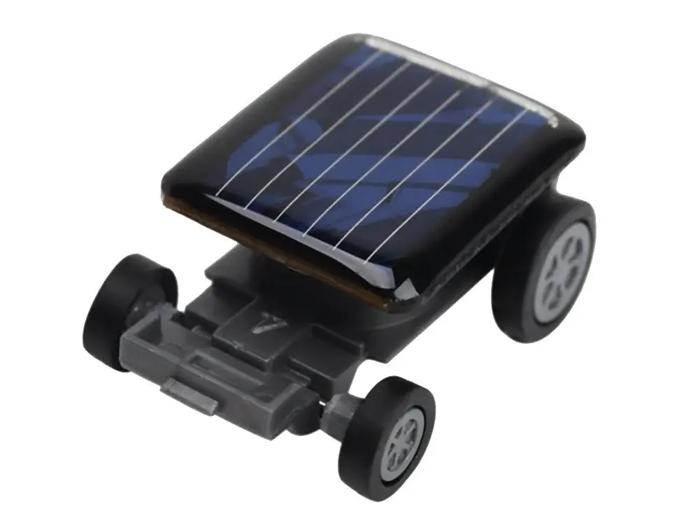 Lot 5 pcs Smallest Mini Solar Power Robot Toy Car Auto for Children Kids Funnyin Solar Toys