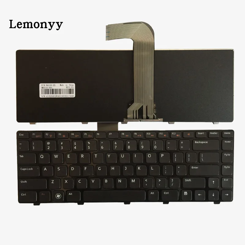  US Keyboard FOR DELL Inspiron 15R 5520 7520 0X38K3 65JY3 065JY3 Enginsh black laptop keyboard with 