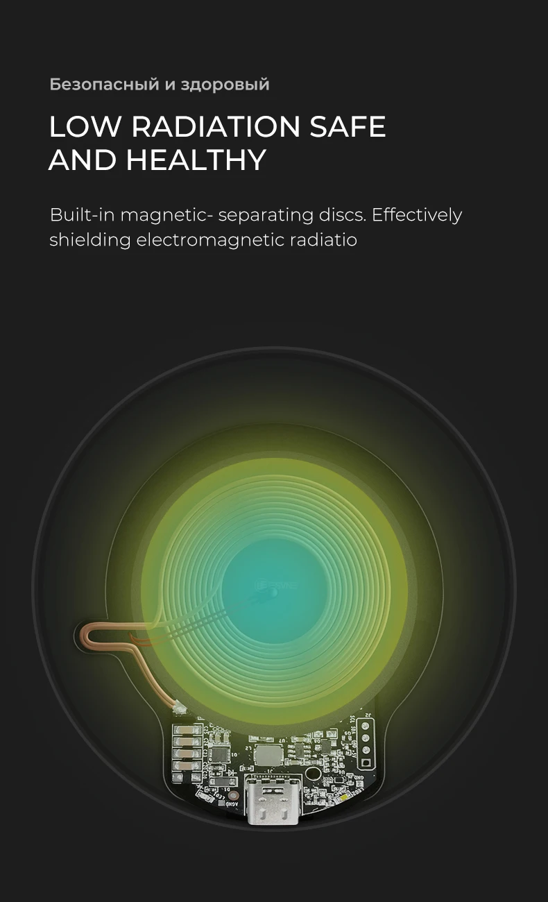 ESVNE 10 Вт Быстрое беспроводное зарядное устройство для iPhone X Xs MAX XR 8 USB Qi Беспроводное зарядное устройство для samsung Xiaomi huawei Беспроводная зарядка
