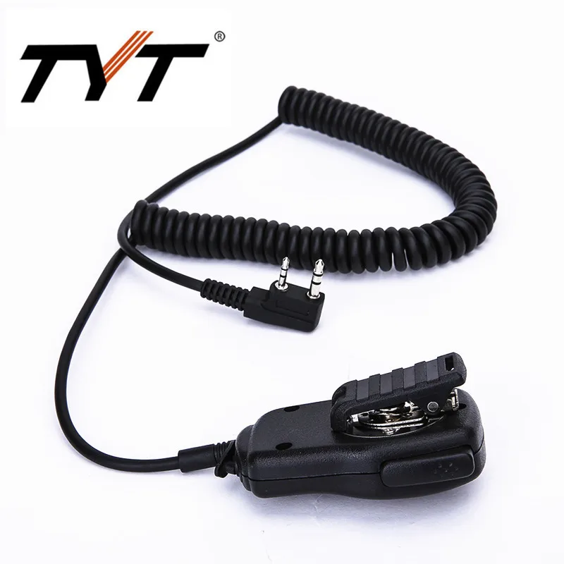 Original-TYT-High-quality-PTT-Speaker-MIC-For-Tytera-walkie-talkie-Speaker-Microphone-DM-UVF10-TH (2)
