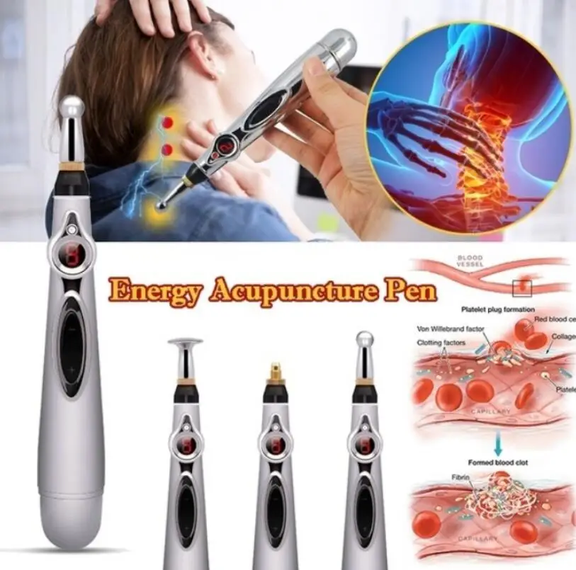 Electronic Acupuncture Pen Electric Massage Pen Meridians Laser