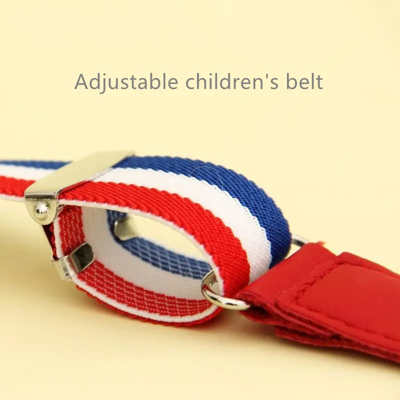 luxury fashion children Elastic Waist Belt high quality Children girls/boys candy belts Alloy Buckle jeans Elastic beltWaistband