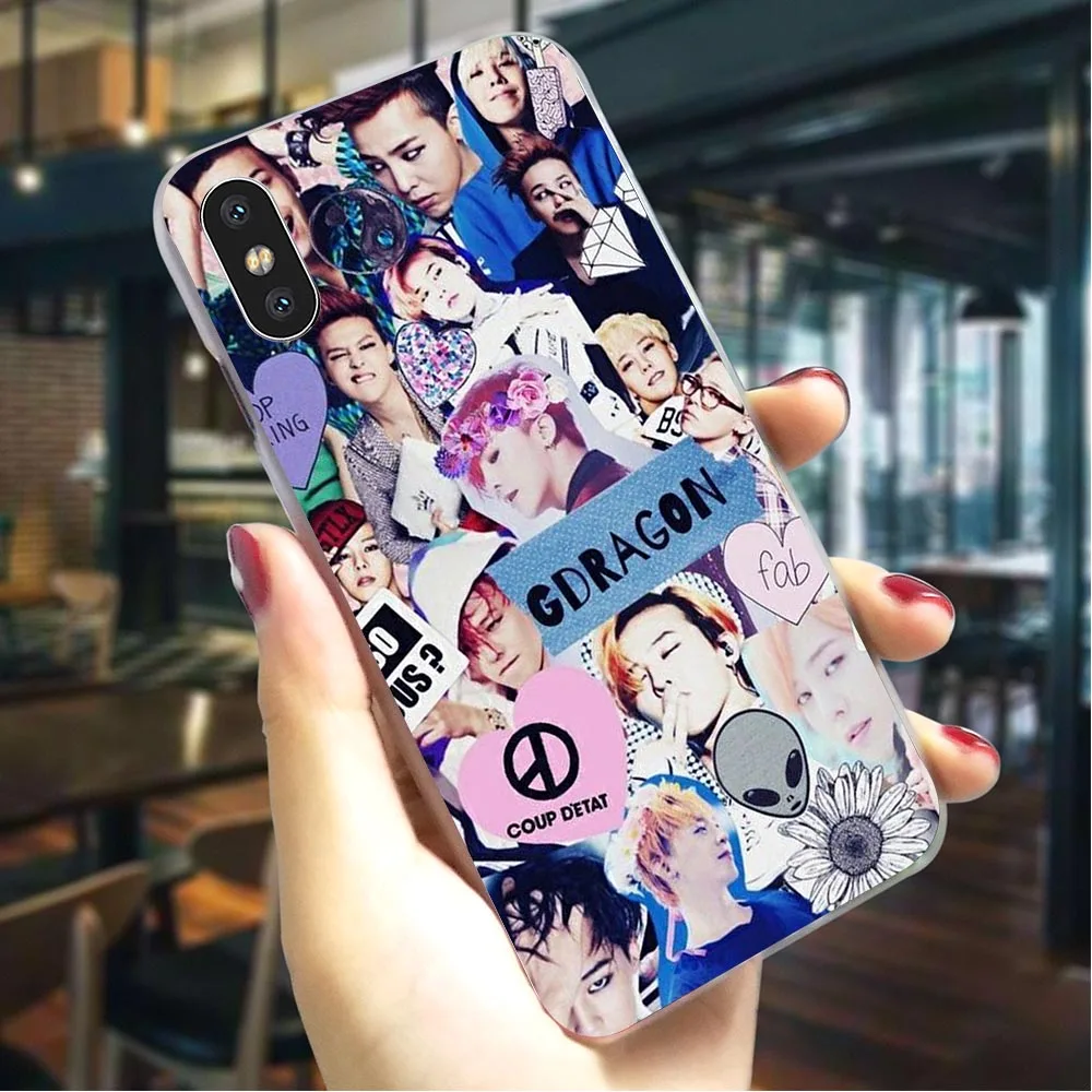 

Plastic Phone Case for iPhone XR G-DRAGON BIGBANG GD Cover for iPhone X Covers Xs Max 6 6S 8 Plus 7 5S 5 SE