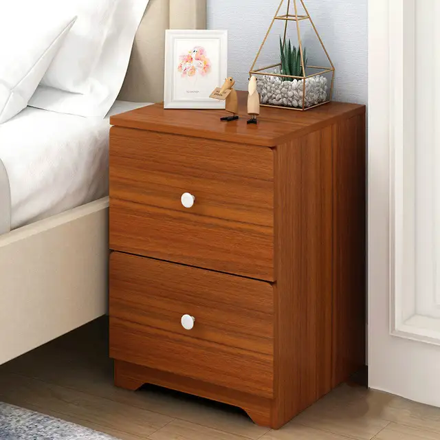 Modern Bedroom Furniture Nightstands Bedside Storage Cabinet