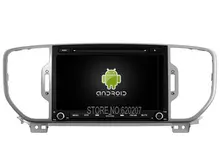 Android 5.1 CAR Audio DVD player gps FOR KIA SPORTAGE 2016 Multimedia navigation head device unit receiver