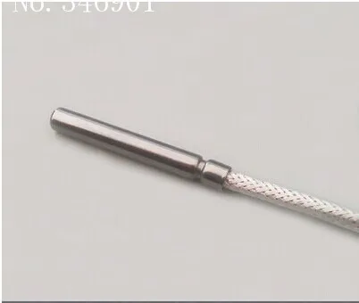 

[BELLA] Imported high-precision temperature sensor PT100 PT100 temperature probe shielded 4*30mm --3pcs/lot