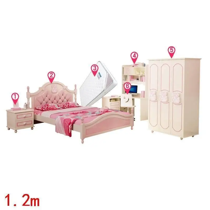 Для Mebles Dla Dzieci Yatak Odasi Mobile Muebles De Dormitorio деревянная мебель для спальни с подсветкой Enfant Cama Infantil детская кровать