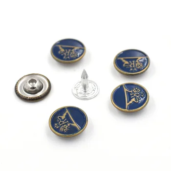 

(50 pieces/lot) Metal rivet. Bags rivets. Shoes decorative nails. Clothes buttons. Press the button. Clothing & Accessories.