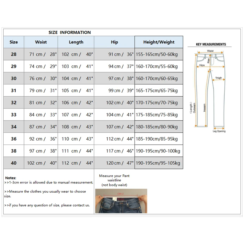 Vomint 2019 Men Jeans New Fashion Spliced Leather Casual Jeans Slim Straight High Elasticity Feet Jeans Long Trousers Hot Sell