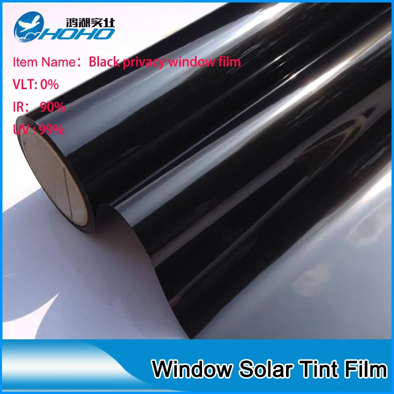50cm152cm 100 Heat Rejection Building Window Tint Film Solar 50cm152cm 100 Heat Rejection Building Window Tint Film Solar Control Black Privacy Us465