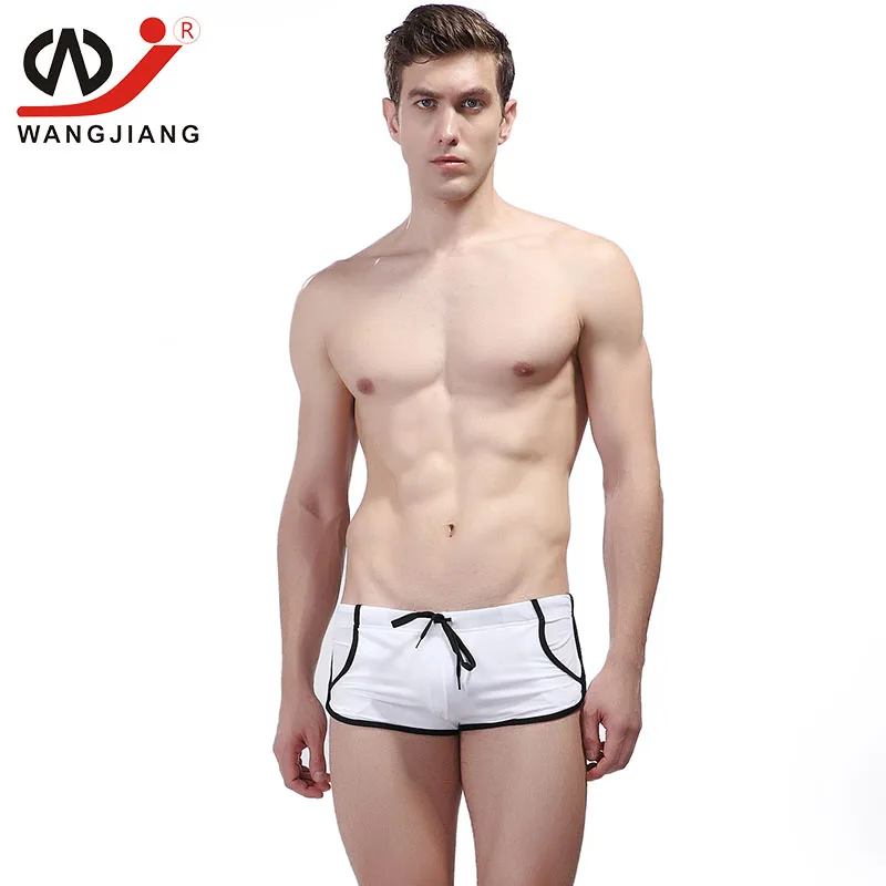 WJ Cuecas боксеры De Marca мужские трусы-боксеры мужские боксеры Cueca Homme Slip Homme Masculina Calzoncillos спандекс мужские боксеры - Цвет: 4008 DK 2