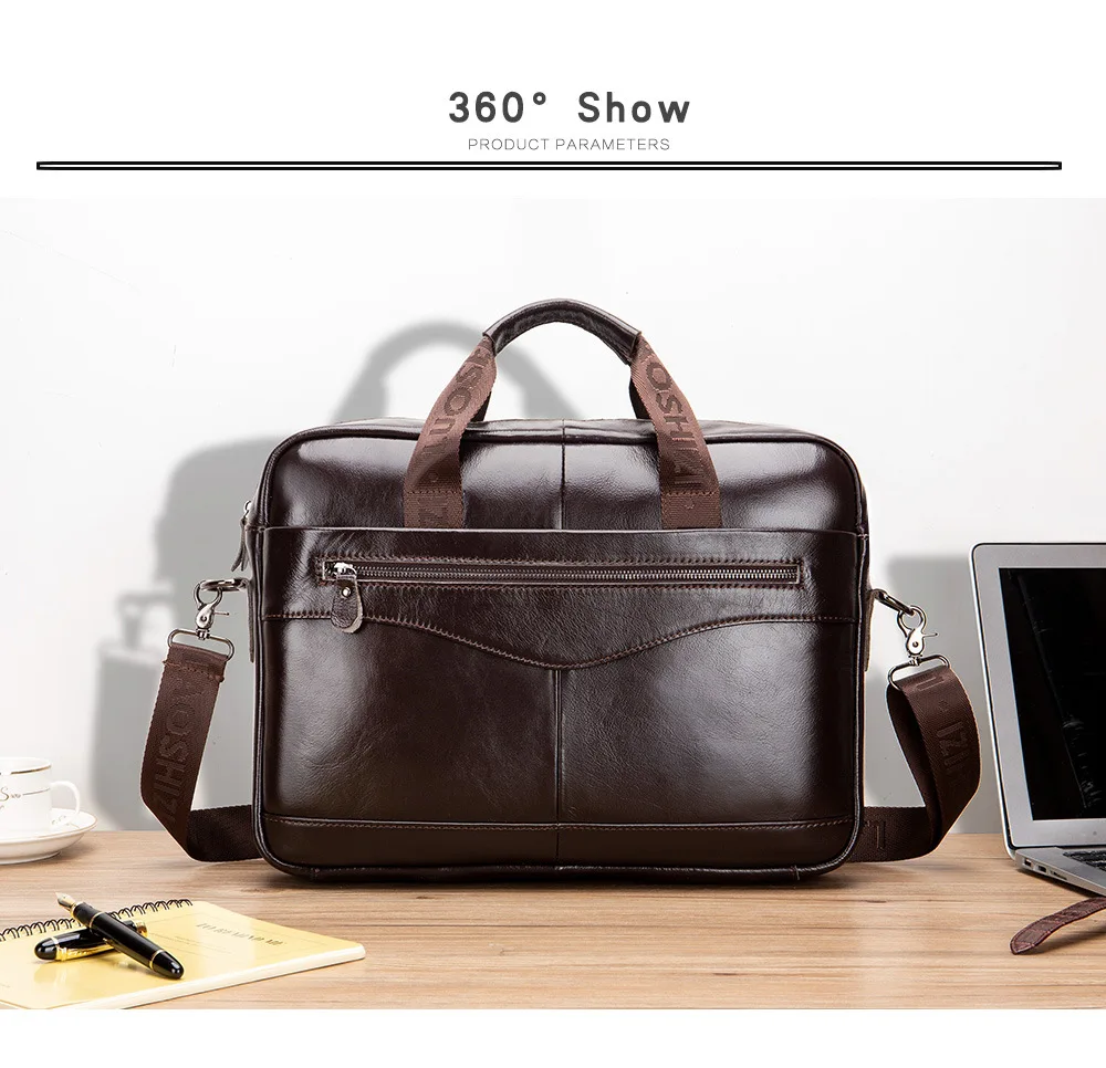 LAOSHIZI, новый мужской портфель, мужские сумки из натуральной кожи, сумка-мессенджер, кожаная сумка для ноутбука, мужская сумка для компьютера