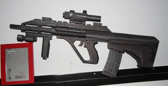 CS Steyr Aug-a3 3D бумажная модель ручной работы незапутанные игрушки