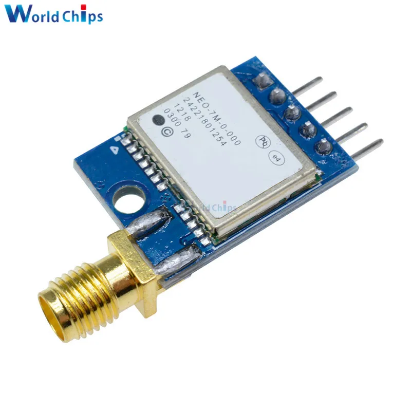Микроконтроллер для arduino двойной Антенный интерфейс GPS мини NEO 7M EEPROM замены Neo 6M 51