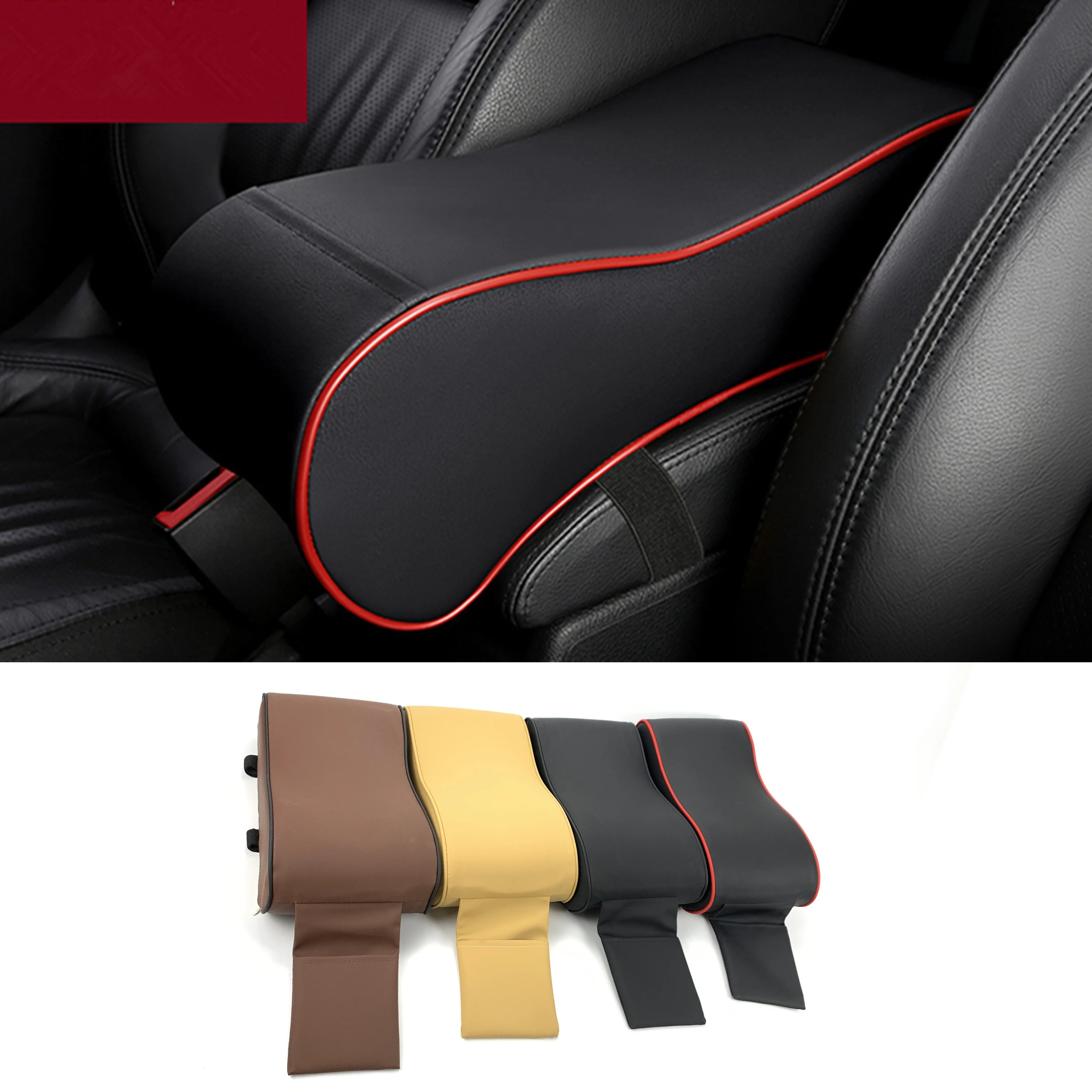 

Car Armrest Pad For Mitsubishi GT-PHEV XR-PHEV Delica Xpander L200 Mirage Samurai EX FORTIS